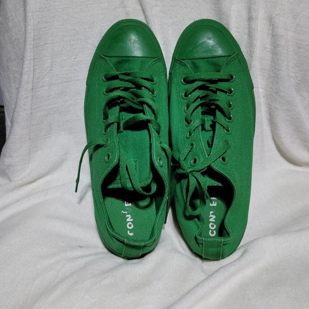 Converse Monochrome Kelly Green, size 9